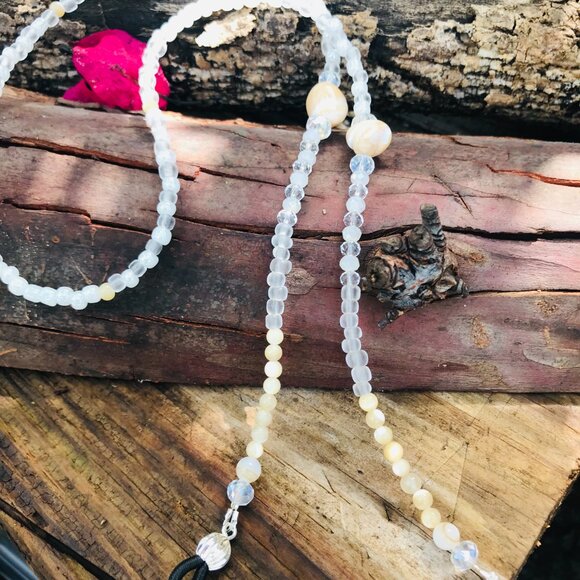 Oshanla Orisha Santeria Eyeglasses Holder Sosten de Lentes Obatala Orisha colors - Picture 9 of 10